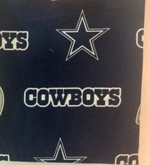 Dallas Cowboys Cotton 1-7/8 yds L x 56″W