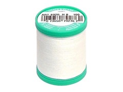 Coats Dual Duty Plus Button & Carpet Thread 50yd – White 50 yards, Multicolor