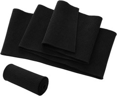 1 Pack Ribbing Fabric for Knit Cuffs, Thick Ribbing for Cuffs, Waistbands Neckli