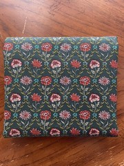 Liberty of London Green Floral Kew Trellis Quilting Cotton Fabric 2 Yards 13”