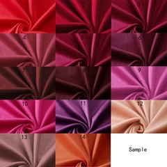 Red Velvet Fabric Yard Romantic Party Decoration Background Creation