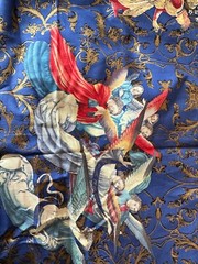 SHAMUSH & SONS ANGEL CHRISTMAS COTTON FABRIC 2 YARDS