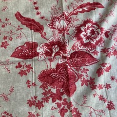 Pottery Barn Fabric 5yds X 54”Toile Linen Cotton Martine French Country Bedding