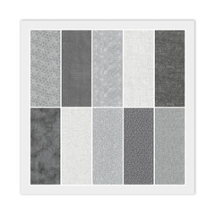 Gray & White JELLY ROLL: 20) 2 1/2″ x 44″ Strips, 100% Quilting Cotton Fabric