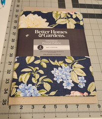 Better Homes & Garden 100% Cotton 72 x 45 Precut Fabric Flower Garden Blue