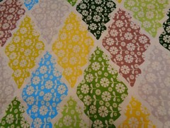 Argyle -HAPPY PLACE by Jenan Morrison for Free Spirit – 1 Yard Pre-Cut