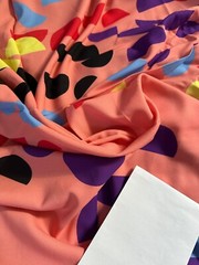 Authentic Top Finnish designer luxury dress Fabric. Made in Italy