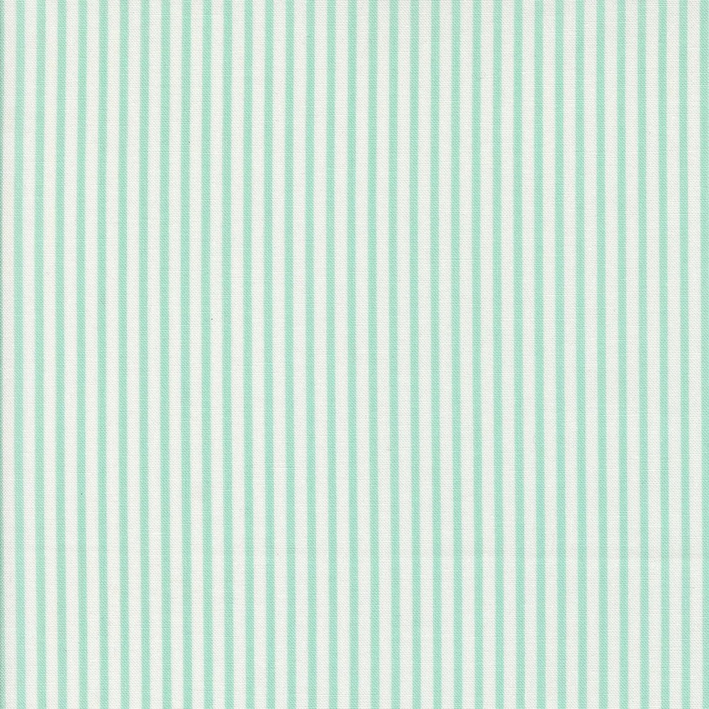 MODA – Summertime by Camille Roskelley – Simple Stripe – Aqua 1/4yd