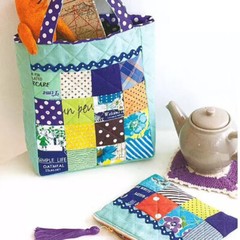 100Pcs DIY Assorted Square Bundle Quilt Quilting Cotton Fabric Sewing Kits