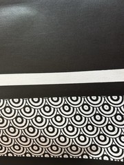 Beautiful Black And White 100% Cotton Fabric, 6 Yards