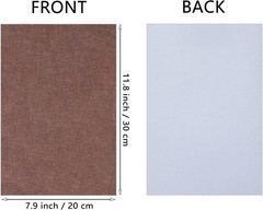 Self Adhesive Felt Sheets, 11 Pieces Stiff Sticky Felt, 8″X12″ Fabric Square wit