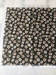 Brown P & B textiles Vintage Rose cotton quilting fabric 100% cotton 1/2 yard