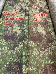 500D Cordura Nylon Fabric in Pencott Greenzone Camo (Read Color Discription)