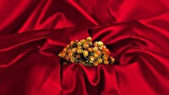 Red Satin Fabric 5 Yards 45″ Wide for Wedding Party Decor, DIY Crafts, Dress Lin