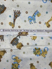Safari Animal Fabric David Textiles Cotton 44″ 1 Yard