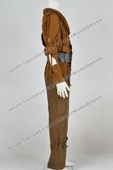 Costume Fits Star Trek The Wrath Of Khan Cosplay Khan Jacket Suit Suede Outfit