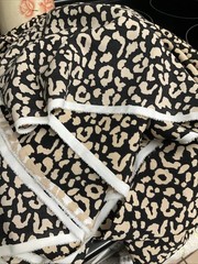 58” X 3 Yards Silky Dress Fabric Animal Print Lightweight