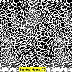 WILD ANIMAL Cheetah or Hyena looking PRINT 100% COTTON FABRIC by the yard #5