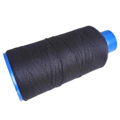 BLUPLE Professional Thick Weaving 1 Count (Pack of 1), 1pcs Black Thread
