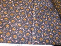 F7237, Rare vintage, Judie Rothermel, 13 x 36 inches, calico flowers.