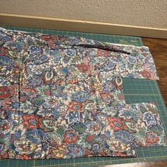 Joan Kessler Concord Fabrics Floral Patchwork Print Fabric Panel 108×44