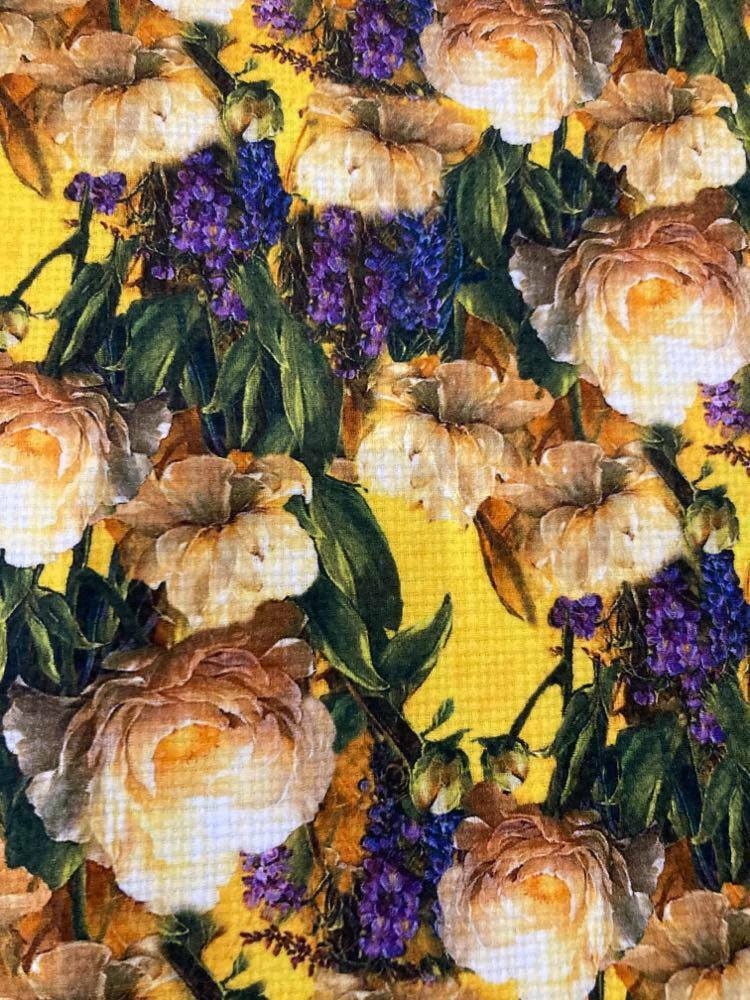 Authentic Top Italian designer. Made in Italy cotton fabric 154 x 150 cm