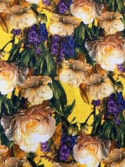 Authentic Top Italian designer. Made in Italy cotton fabric 154 x 150 cm