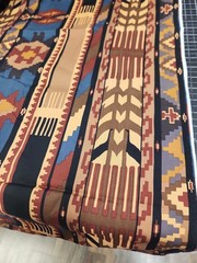 Vintage Southwestern Alexander Henry Sonora Kilim Geometric 90s 100 cotton yard