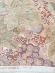 VTG Bocage Bassett McNab Upholstery Tapestry Fabric Grapes Boho 108×54″ 3 Yards