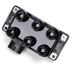 Unifizz Black Ignition Coil Fit for Ford Ranger Explorer Mustang Aerostar Tau…