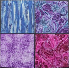 Merryvale 26 ea 6″ x 6″, 6″ x 18″ 100% Cotton Quilt Craft Sew Fabric P&B SUM-123
