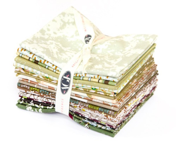 Forest Green Spectrum Fat Quarter Bundle by Art Gallery
