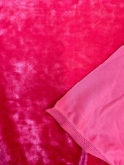 Samantha HOT PINK Polyester Stretch Crushed Velvet Fabric by the Yard for Bows,