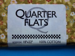 Quarter Flats 100% Cotton 18″ x 22″ Jo-Ann Fabric Sewing Quilting NOS Patterns