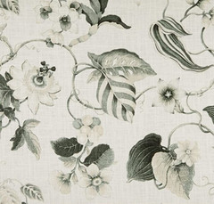 Blanca in Loden BTY 54″ Wide P Kaufmann 55% Linen 45% Rayon Floral