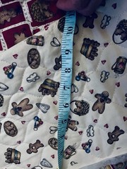 VTG Dianna Marcum’s “Grandma’s Gingerbread Pre Quilted Double Sided BTHY