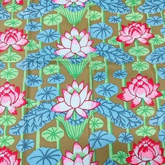1 FQ 18″ x 21″ OOP Lotus Stripe Kaffe Fassett Rowan Westminster Fabric PWGP-140