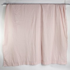 6 Piece Lot of Pink and White Flawed Table and Bed Linens DIY Craft Fabric