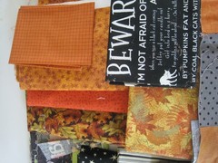 Halloween High End Quilters Fabric Plus Unfinished Table Runner Lot 2 lb 8 oz