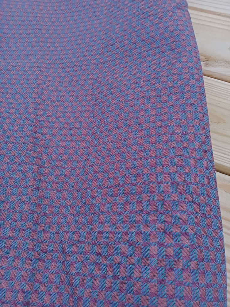 Upholstery Woven Heavy Weight Fabric Geometric Pattern Reds Greens 7′ X 54″