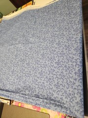 2.50 Yards Blue Paisley Swirl 100% Cotton Signiture Classics Oakhurst