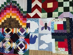 Lot of 12 Quilt Squares Machine Sewn 12” X 12”