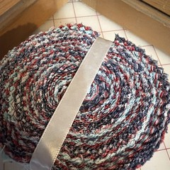 Jelly Roll 2.5 X 42 Nautical Roll Red Blue Turquoise White Cotton