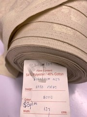 BONE DAMASK COTTON POLYESTER FABRIC : 137cm WIDE – #BORDEAUX.