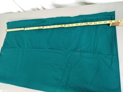 Fabric Yardage Microfiber Fuzzy Synthetic Material Teal-Green 2-yard (60″ × 75″)
