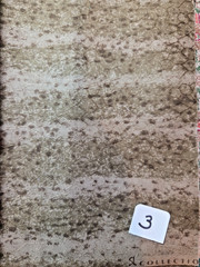 Your Choice Pieces, 1/4 Yds OR FQs Cream Tan Brown Floral cotton quilting Fabric