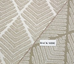 BALLARD DESIGNS EMMELINE OYSTER BEIGE CRYPTON PERFORMANCE FABRIC BY YARD 55″W
