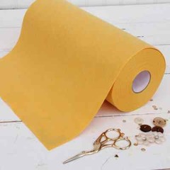 Premium Felt Roll – 12″ x 10yd – Gold – Soft Wool-Like 1.2mm Thick