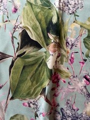 Authentic Top Italian designer Pure silk crepe dress Fabric Silk 98% elastine 2%