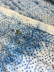Merchant & Mills Indigo Organic Indian Cotton Hand Block Print MONSOON DAISY 43″